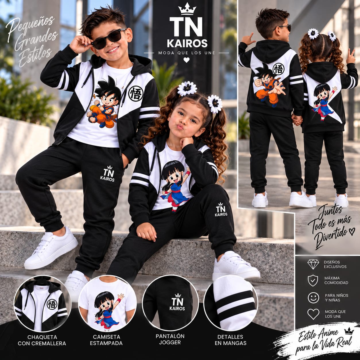 Kairos Urban, conjunto infantil TN KAIROS Kids
