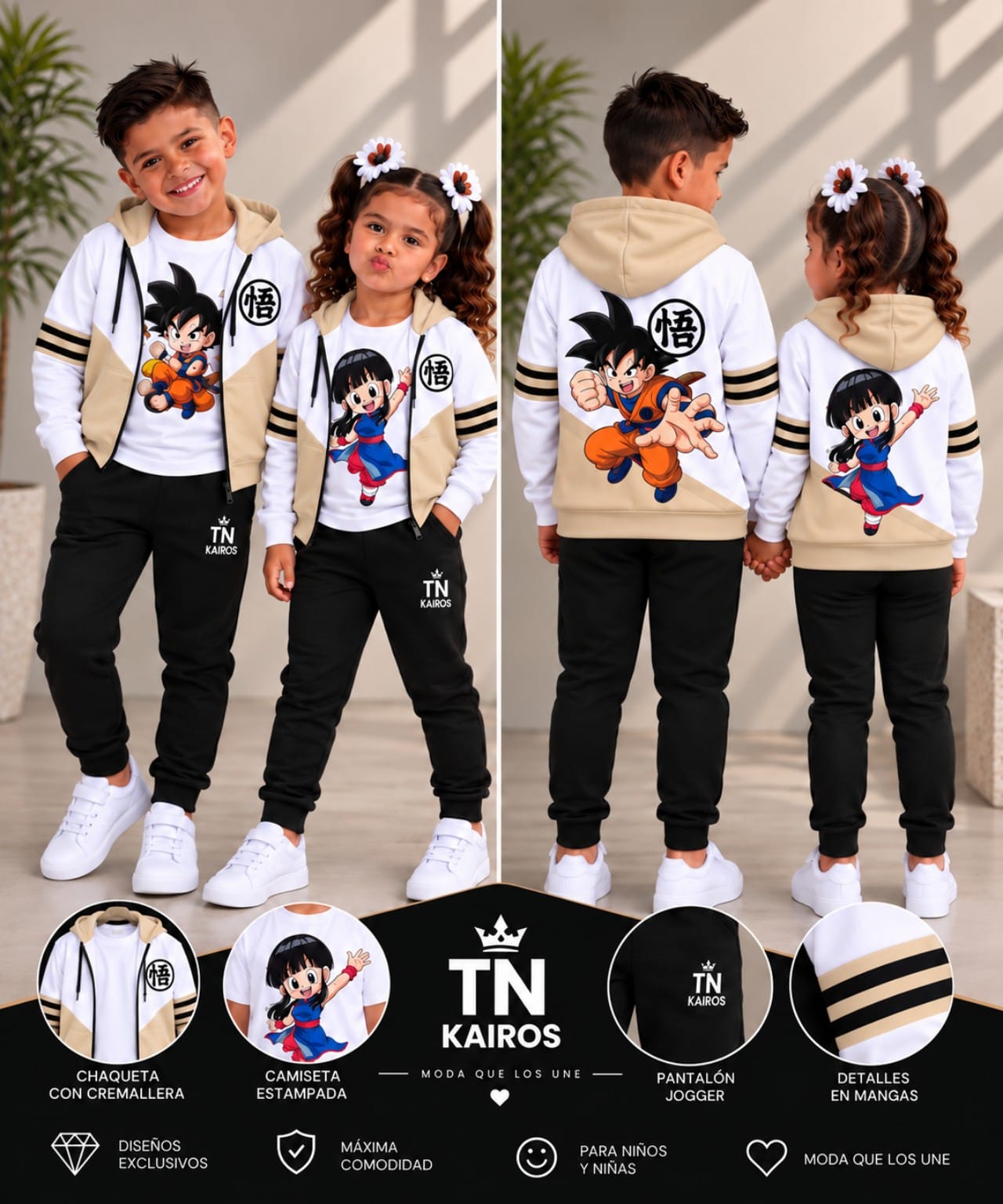 Kairos Sand, conjunto infantil TN KAIROS Kids